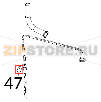 Guarnizione portamotore stamp. albero mot. D10 Unox XV 203G Guarnizione portamotore stamp. albero mot. D10 Unox XV 203GЗапчасть на деталировке под номером: 47