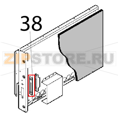 Profilo piatto Angelo Po 1G1FA0G Profilo piatto Angelo Po 1G1FA0GЗапчасть на деталировке под номером: 38