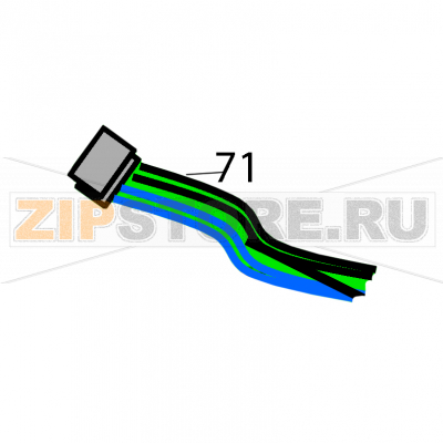 Power cable set-LF Sato PW208NX Power cable set-LF Sato PW208NXЗапчасть на деталировке под номером: 71Название запчасти на английском языке: Power cable set-LF Sato PW208NX.