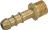 HOSE-END FITTING 1/4M LPG