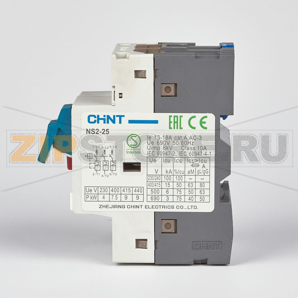 Мотор-автомат 13-18 A Chint NS2-25 