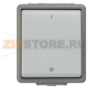 DELTA FLACHE ВЫКЛЮЧАТЕЛЬ 16А 400В НАВЕСНОГО МОНТАЖА IP44 С ЗАЩИТОЙ ОТ БРЫЗГ  С СИМВОЛАМИ I/O 1 КЛАВИША 3-ПОЛЮСА Siemens 5TA4753 