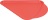 TRAY SEGMENT MINI 240x310 mm RED