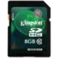 Карта памяти 8 Гб, class 10 Kingston SD10G3-8GB