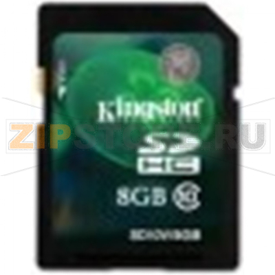 Карта памяти 8 Гб, class 10 Kingston SD10G3-8GB 