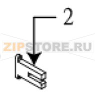 Датчик риббона TSC TTP-344M Pro  Датчик риббона TSC TTP-344M ProЗапчасть на сборочном чертеже под номером: 2Количество запчастей в комплекте: 1Название запчасти TSC на английском языке: Ribbon sensor assembly