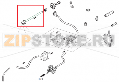 Washing system inner assembly Lainox NAEB101R        Washing system inner assembly Lainox NAEB101RЗапчасть на сборочном чертеже под номером: 15Название запчасти на английском&nbsp;языке:&nbsp;Washing system inner assembly Lainox NAEB101R