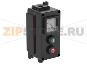 Модуль управления Control Unit Ex e, GRP, Ammeter with Pushbuttons LCP9.WBAASA.PGMX.PRMX.B.1 Pepperl+Fuchs Electrical specificationsOperating voltage250 V max.Operating current16 A max.Terminal capacity2.5 mm2Functionammeter 1 ARated operating voltage690 V ACRated operating current1 ALabelingscale 0 ... 1 / 5 AFunction 2pushbuttonColorgreenContact configuration1x NO / 1x NCUsage categoryAC12 - 12 ... 250 V AC - 16 AAC15 - 12 ... 250 V AC - 10 ADC13 - 12 ... 110 V DC - 1 ADC13 - 12 ... 24 V DC - 1ANumber of poles2LabelingIFunction 3pushbuttonColorredContact configuration1x NO / 1x NCUsage categoryAC12 - 12 ... 250 V AC - 16 AAC15 - 12 ... 250 V AC - 10 ADC13 - 12 ... 110 V DC - 1 ADC13 - 12 ... 24 V DC - 1ANumber of poles2LabelingOMechanical specificationsHeight220 mm (A)Width110 mm (B)Depth101 mm (C)External dimension116 mm with operators (C1) 235 mm with mounting brackets (K)Fixing holes distance, height220 mm (G)Fixing holes distance, width78 mm (H)Enclosure coverfully detachableCover fixingM6 stainless steel socket cap head screwsFixing holes diameter7 mm (J)Degree of protectionIP66Cable entryNumber of cable entries1 x M20 in face A fitted with polyamide Ex e stopping plug1x M20 in face B fitted with polyamide Ex e cable glandDefined entry areaface A and face BMaterialEnclosurecarbon loaded, antistatic glass fiber reinforced polyester (GRP)Finishinherent color blackSealone piece solid silicone rubberMass3.5 kgMounting7 mm slots moulded into baseGrounding2.5 mm2 grounding terminalAmbient conditionsAmbient temperature-40 ... 55 °C (-40 ... 131 °F) @ T4 -40 ... 40 °C (-40 ... 104 °F) @ T6 Data for application in connection with hazardous areasEU-Type Examination CertificateCML 16 ATEX 3009 XMarking II 2 GD Ex db eb mb IIC T* Gb Ex tb IIIC T** °C Db T6/T80 °C @ Ta +40 °C T4/T130 °C @ Ta +55 °CInternational approvalsIECEx approvalIECEx CML 16.0008XEAC approvalTC RU C-DE.GB06.B.00567ConformityDegree of protectionEN 60529General informationSupplementary informationEC-Type Examination Certificate, Statement of Conformity, Declaration of Conformity, Attestation of Conformity and instructions have to be observed where applicable. For information see www.pepperl-fuchs.com.AccessoriesOptional accessoriesEngraved traffolyte tag labelEngraved AISI 316L stainless steel tag labelColor in-fill stainless steel tag label