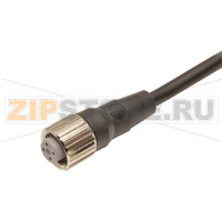Кабель с разъемом М12 Omron XS2F-M12PVC4S5M
