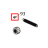 Tapping screw /P/NI/2.6*6 Godex EZPi-1200