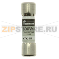 Предохранитель, 1.5 A, AC 600 В, 100 кА, 10x38 мм, UL, CSA, быстродействующий Eaton LIMITRON FAST