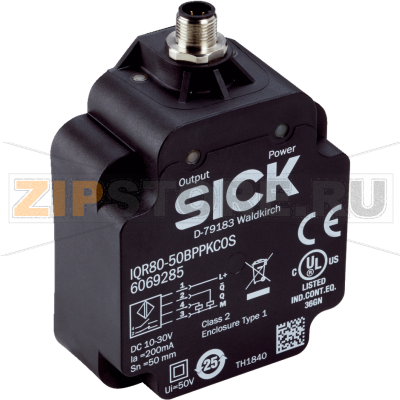 Датчик индуктивный SICK IQR80-75NPPKC0S 