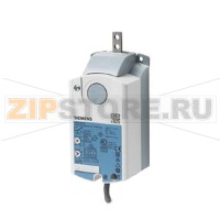 GDB163.2E - Привод заслонки 24 В / DC 035 В настраиваемый, линейный привод 125 Н, 150 с, потенциометр Siemens GDB163.2E