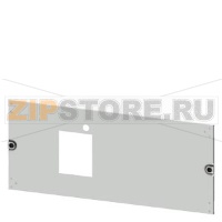 SIVACON S4 Masking frame SENTRON 3VA 3VA23 (up to 400 A) 3VA24 (up to 630 A) 3-pole Mounting position horizontal withdrawable connection Number of switches 1 Height 300 mm Width 800 mm Siemens 8PQ2030-8BA14