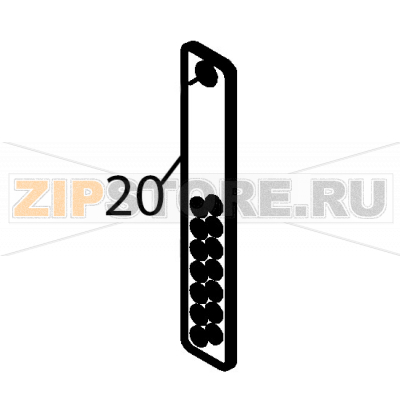 Spring hook Fagor FI-80 Spring hook Fagor FI-80Запчасть на деталировке под номером: 20Название запчасти Fagor на английском языке: Spring hook FI-80.