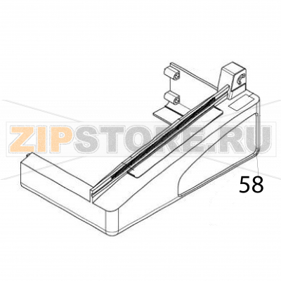 Cover RH sub Sato TG308 Cover RH sub Sato TG308Запчасть на деталировке под номером: 58Название запчасти на английском языке: Cover RH sub Sato TG308.