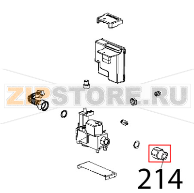 Racc. dritto ott. fil. 3/4, gas femm. 3/4 Unox XVC 515G Racc. dritto ott. fil. 3/4, gas femm. 3/4 Unox XVC 515GЗапчасть на деталировке под номером: 214