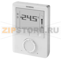 RDG160KN - Комнатный термостат с KNX коммуникацией, AC 24 В, для фанкойлов и универсальных приложений, тепловой насос, вентилятор (1-/ 3-скоростной, DC), клапаны (2-позиционный, DC) Siemens RDG160KN