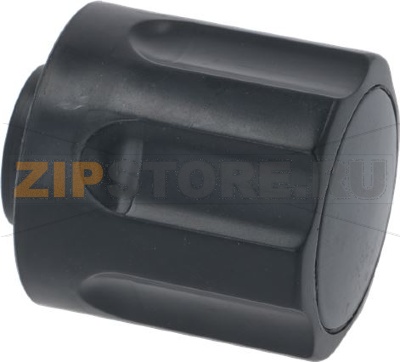 РУЧКА ЧЕРНАЯ  Ø 55 MM ШАГ M12 