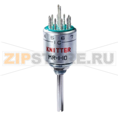 Переключатель ступенчатый 125 В/AC, 0.5 А, позиций: 5, 2 х вкл/вкл, 5x36° Knitter-Switch MR 2-5 