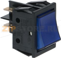 СИНИЙ ДВУХПОЛЮСНЫЙ ВЫКЛЮЧАТЕЛЬ 16А 250В 