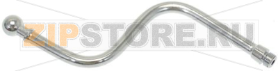 TUBO VAPORE CROMATO ø 8 mm 