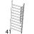 Right lateral support 10, 600x400 Unox XB 895