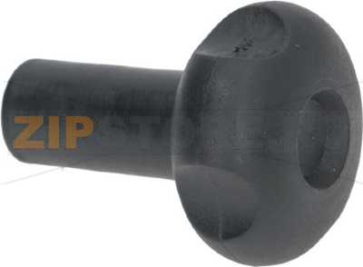 ЧЁРНАЯ РУЧКА Ø 40 ММ С РЕЗЬБОЙ MA5 