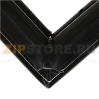 GASKET, T-15-1-G-1, BLK PVC