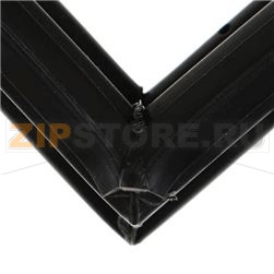 GASKET, T-15-1-G-1, BLK PVC 