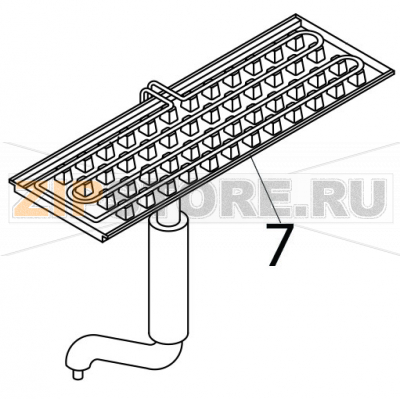 Испаритель 18 g. (стандартный) Brema C 150 Испаритель 18 g. (стандартный) Brema C 150Запчасть на деталировке под номером: 7Название запчасти Brema на английском языке: Evaporator 18 g. (standard) C 150.