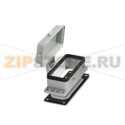 Монтажный корпус HEAVYCON HV6 Phoenix Contact HC-HV 6-AFQD с двумя защелками, высота 27 мм, с крышкой.Минимальный заказ: 10 шт.Упаковка: 10 шт.