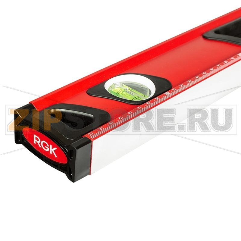 Уровень строительный пузырьковый с магнитом, 200 см RGK U7200 