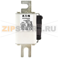 Предохранитель, 400 A, AC 690 В, 200 кА, DIN 1, 53x69x138 мм, aR, DIN, IEC Eaton FUSE 400A 690V