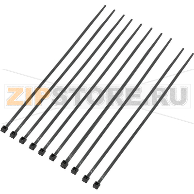 Стяжки кабельные 150 мм, черные, 1000 шт TRU Components TC-CV150KBK203 