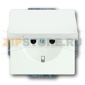 Розетка 16 А, 250 В, белый бархат ABB 2CKA002018A1494 