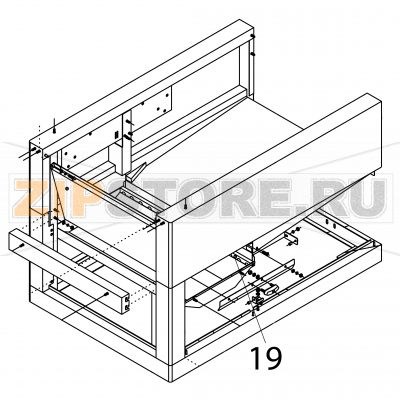 Pick up tray guide Fagor FI-2700I Pick up tray guide Fagor FI-2700IЗапчасть на деталировке под номером: 19Название запчасти Fagor на английском языке: Pick up tray guide FI-2700I.