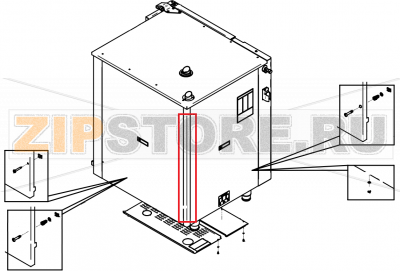 Corner piece, rear left 10.10/10.20 P3 CONVOTHERM OES 10.10    Corner piece, rear left 10.10/10.20 P3 CONVOTHERM OES 10.10Запчасть на сборочном чертеже под номером: 730Название запчасти на английском&nbsp;языке: Corner piece, rear left 10.10/10.20 P3 CONVOTHERM OES 10.10