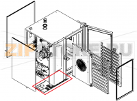 Condenser cover P3 CONVOTHERM OES 10.10  