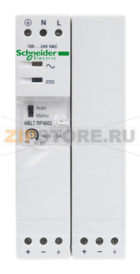 Блок питания регулируемый 100-240 В, 48 В/DC Schneider Electric ABL7RP4803 