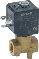 ЭЛЕКТРОМАГНИТНЫЙ КЛАПАН CEME 2-ХОДОВОЙ Ø1/4"F 230В