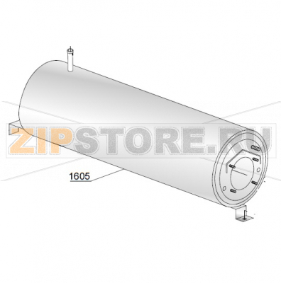 Бойлер 160x490 mm MOD.11S AISI-316 DIHR HT 11 Бойлер 160x490 mm MOD.11S AISI-316 DIHR HT 11Запчасть на деталировке под номером: 1605Название запчасти на английском языке: AISI 316 boiler DIHR HT 11