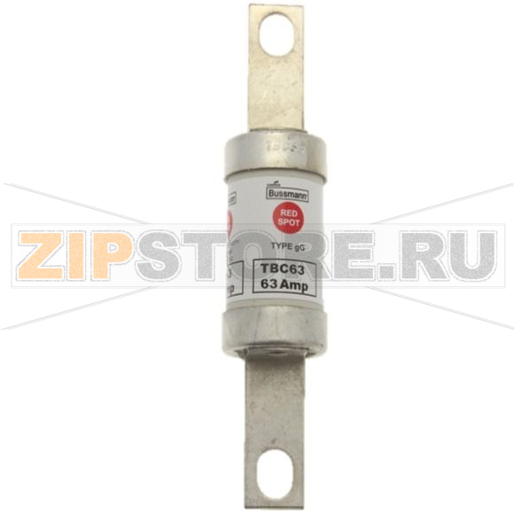 Предохранитель, 2 A, AC 660 В, DC 460 В, 80 кА, BS88, 27x129 мм, gL/gG, BS Eaton 2A 660V AC/460 