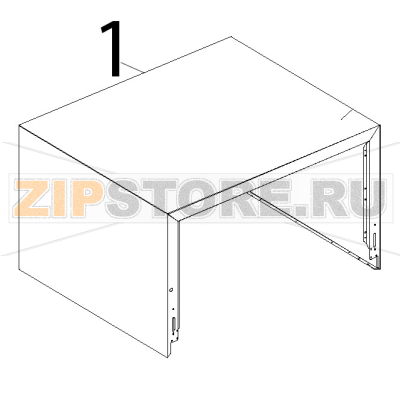 Mantello inox L.M. rossella Unox XF 193 Mantello inox L.M. rossella Unox XF 193Запчасть на деталировке под номером: 1