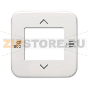 Накладка на терморегулятор, 6109/03-214-500, альпийский белый ABB 2CKA006155A0052 