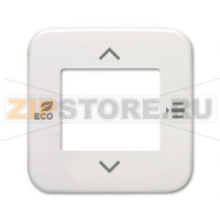 Накладка на терморегулятор, 6109/03-214-500, альпийский белый ABB 2CKA006155A0052