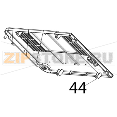 Back panel Hurakan HKN-IMF15M Back panel Hurakan HKN-IMF15MЗапчасть на деталировке под номером: 44