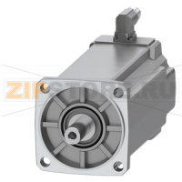 SIMOTICS S-1FK2 HD Серводвигатель М0 = 8 Нм; PN = 2,1 кВт при нн = 3000 оборотов в минуту (380-480); ПН = 1,26 кВт при нн = 1500 оборотов в минуту (200-240 В); Степень защиты IP65; Цилиндрический вал D19x40 мм; Абсолютный датчик 22-бит + 12-битный Многооб