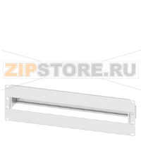 SIVACON, 19" cover, for Modular installation devices 3 HU, RAL 7035 Siemens 8MF1000-2AB31