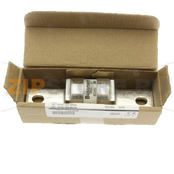 Предохранитель, 355 A, AC 415 В, 80 кА, BS88/B3, BS88/B4, 38x136 мм, gL/gG, BS Eaton 355AMP 415V 